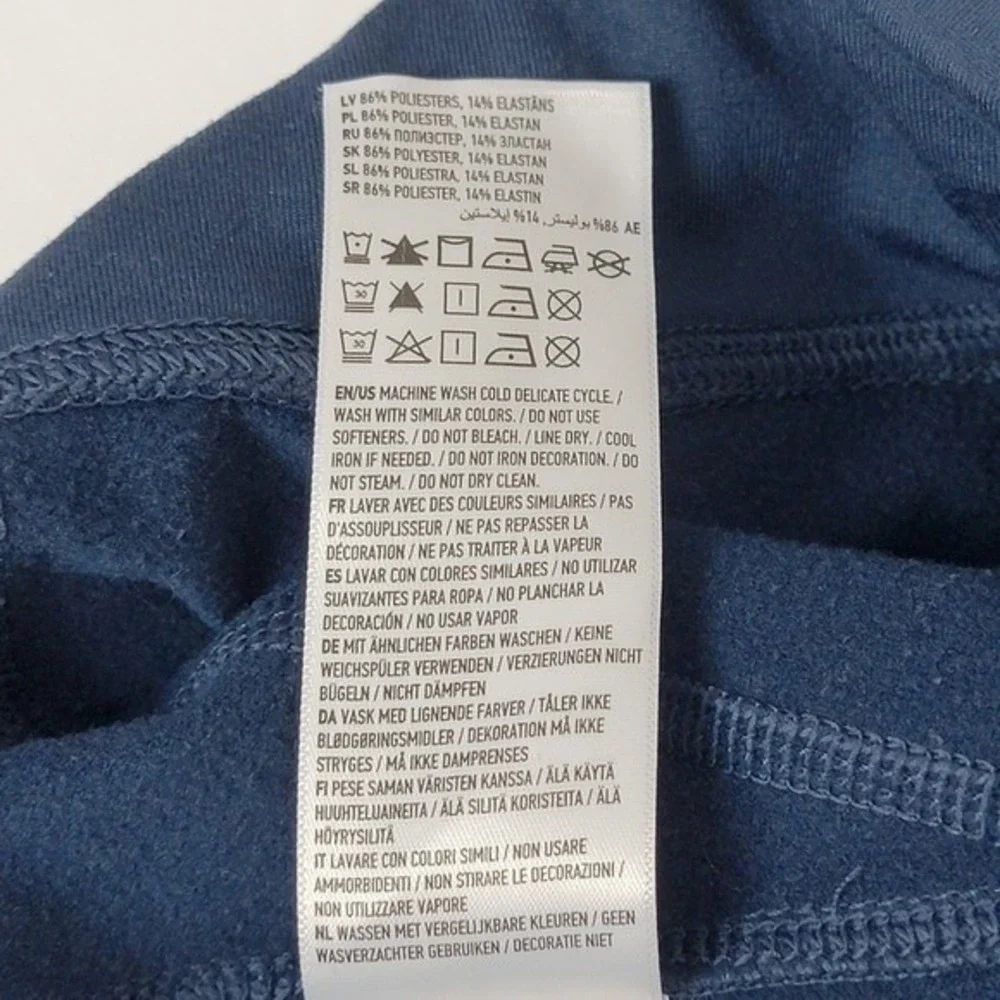 Royal Robbins‎ Backcountry Pro Winter Leggings Navy Blue Fleece Lined Women's M